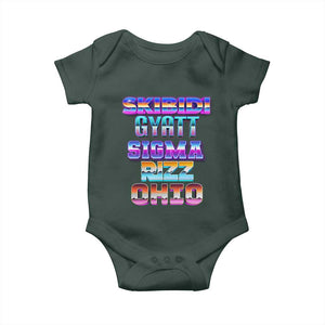 Skibidi Gyatt Sigma Rizz Ohio Baby Onesie TS09 Print Your Wear