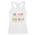 Happy New Year Racerback Tank Top 12 New Chapters 365 New Chances TS09 White Print Your Wear