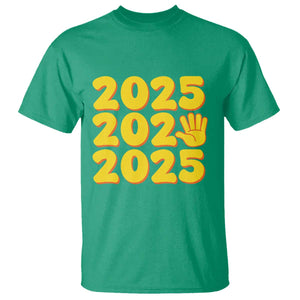 Funny Happy New Year 2025 T Shirt TS09 Irish Green Print Your Wear