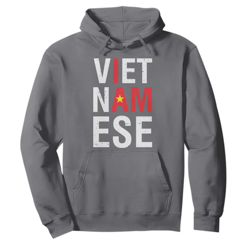 I Am Vietnamese Hoodie Viet Nam Flag Pride TS09 Charcoal Print Your Wear