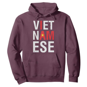 I Am Vietnamese Hoodie Viet Nam Flag Pride TS09 Maroon Print Your Wear
