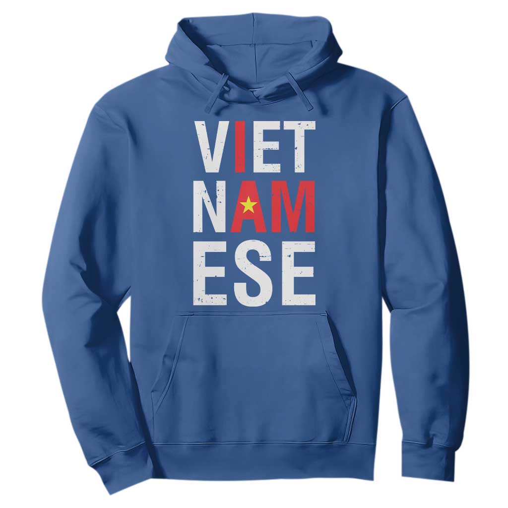 I Am Vietnamese Hoodie Viet Nam Flag Pride TS09 Royal Blue Print Your Wear