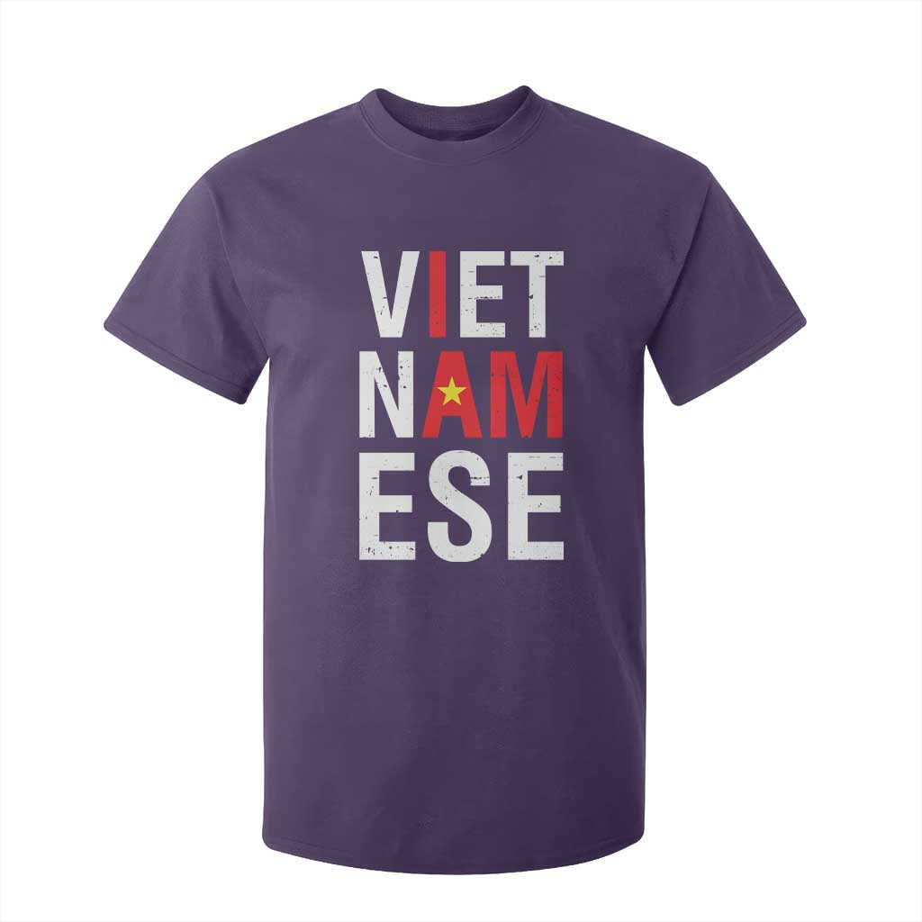 I Am Vietnamese T Shirt For Kid Viet Nam Flag Pride TS09 Purple Print Your Wear