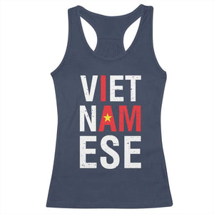 I Am Vietnamese Racerback Tank Top Viet Nam Flag Pride TS09 Navy Print Your Wear