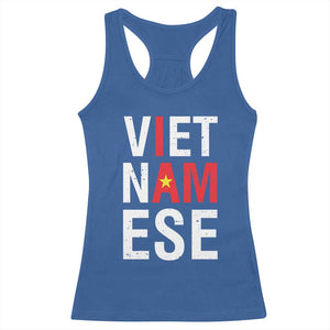 I Am Vietnamese Racerback Tank Top Viet Nam Flag Pride TS09 Royal Blue Print Your Wear