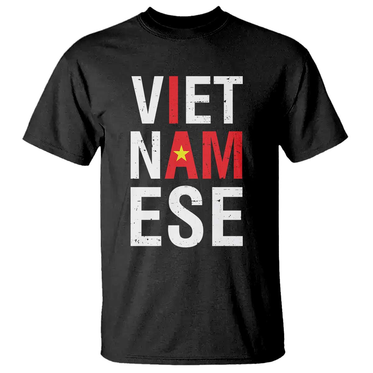 I Am Vietnamese T Shirt Viet Nam Flag Pride TS09 Black Print Your Wear
