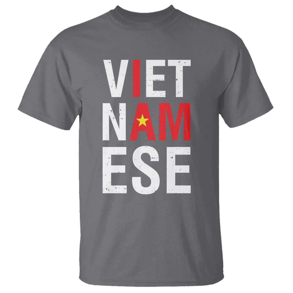 I Am Vietnamese T Shirt Viet Nam Flag Pride TS09 Charcoal Print Your Wear
