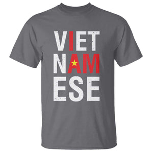 I Am Vietnamese T Shirt Viet Nam Flag Pride TS09 Charcoal Print Your Wear