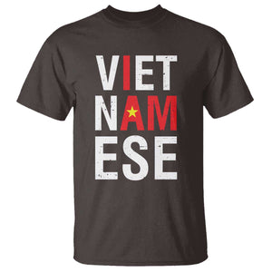 I Am Vietnamese T Shirt Viet Nam Flag Pride TS09 Dark Chocolate Print Your Wear