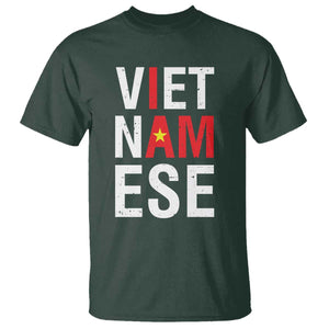 I Am Vietnamese T Shirt Viet Nam Flag Pride TS09 Dark Forest Green Print Your Wear