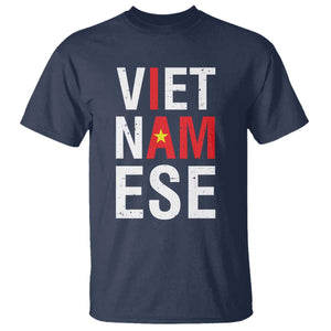 I Am Vietnamese T Shirt Viet Nam Flag Pride TS09 Navy Print Your Wear