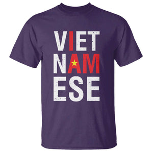 I Am Vietnamese T Shirt Viet Nam Flag Pride TS09 Purple Print Your Wear