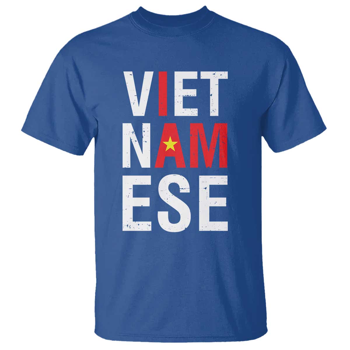I Am Vietnamese T Shirt Viet Nam Flag Pride TS09 Royal Blue Print Your Wear