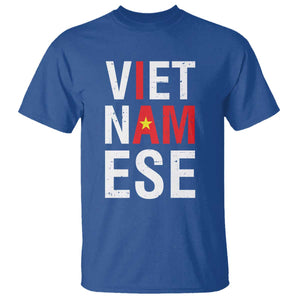 I Am Vietnamese T Shirt Viet Nam Flag Pride TS09 Royal Blue Print Your Wear