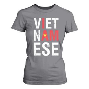 I Am Vietnamese T Shirt For Women Viet Nam Flag Pride TS09 Charcoal Print Your Wear