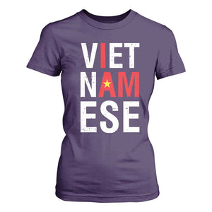 I Am Vietnamese T Shirt For Women Viet Nam Flag Pride TS09 Purple Print Your Wear