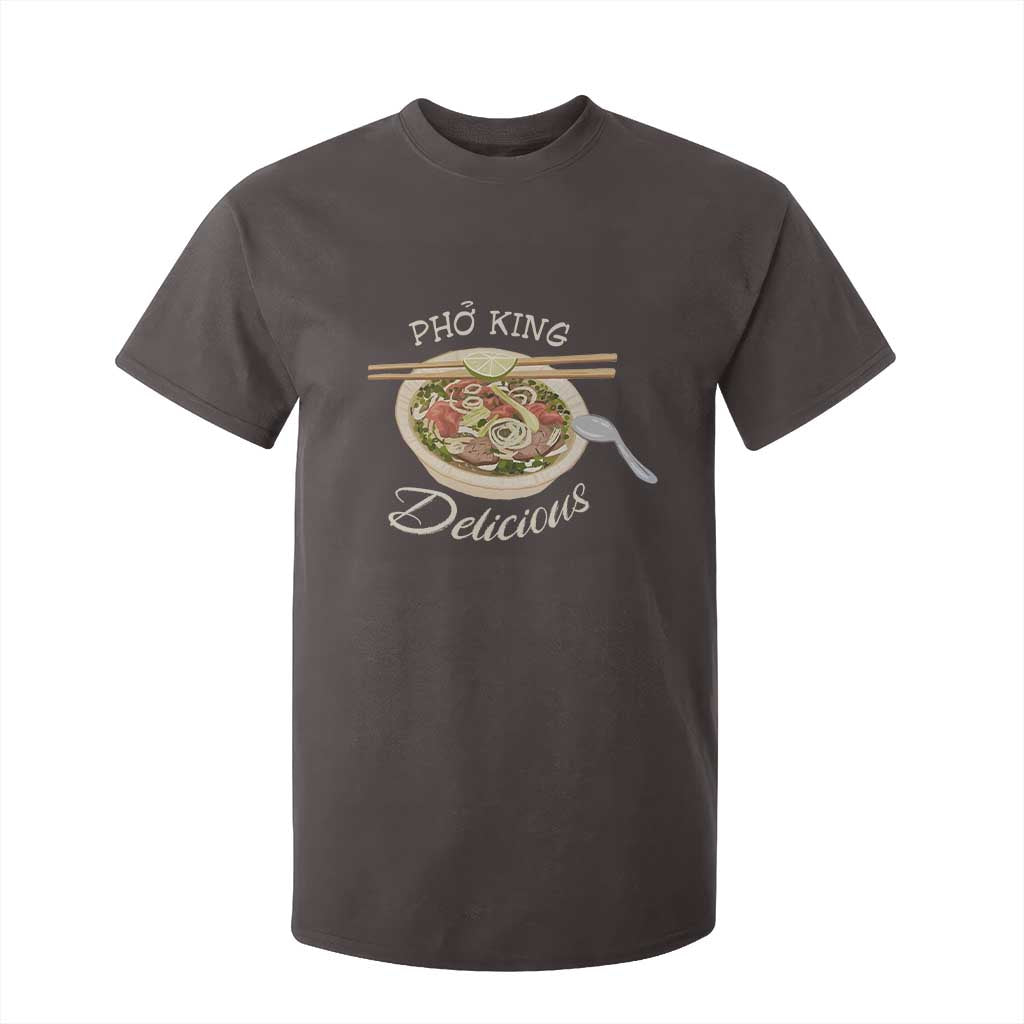 Vietnamese Food Lover T Shirt For Kid Pho King Delicious TS09 Dark Chocolate Print Your Wear