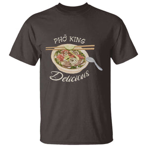 Vietnamese Food Lover T Shirt Pho King Delicious TS09 Dark Chocolate Print Your Wear