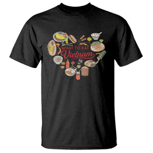 Vietnamese Food Lover T Shirt What To Eat In Vietnam Viet Nam TS09 Black Print Your Wear