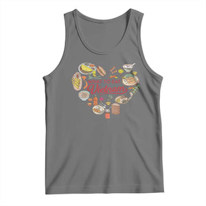 Vietnamese Food Lover Tank Top What To Eat In Vietnam Viet Nam TS09 Black Heather Print Your Wear