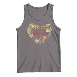 Vietnamese Food Lover Tank Top What To Eat In Vietnam Viet Nam TS09 Deep Heather Print Your Wear