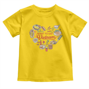 Vietnamese Food Lover Toddler T Shirt What To Eat In Vietnam Viet Nam TS09 Daisy Print Your Wear