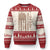 New Dad 2025 Ugly Christmas Sweater Promoted To Daddy Est 2025 TS09 Red Print Your Wear