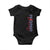 Graduation Class Of 2025 Baby Onesie TS09 Black Print Your Wear
