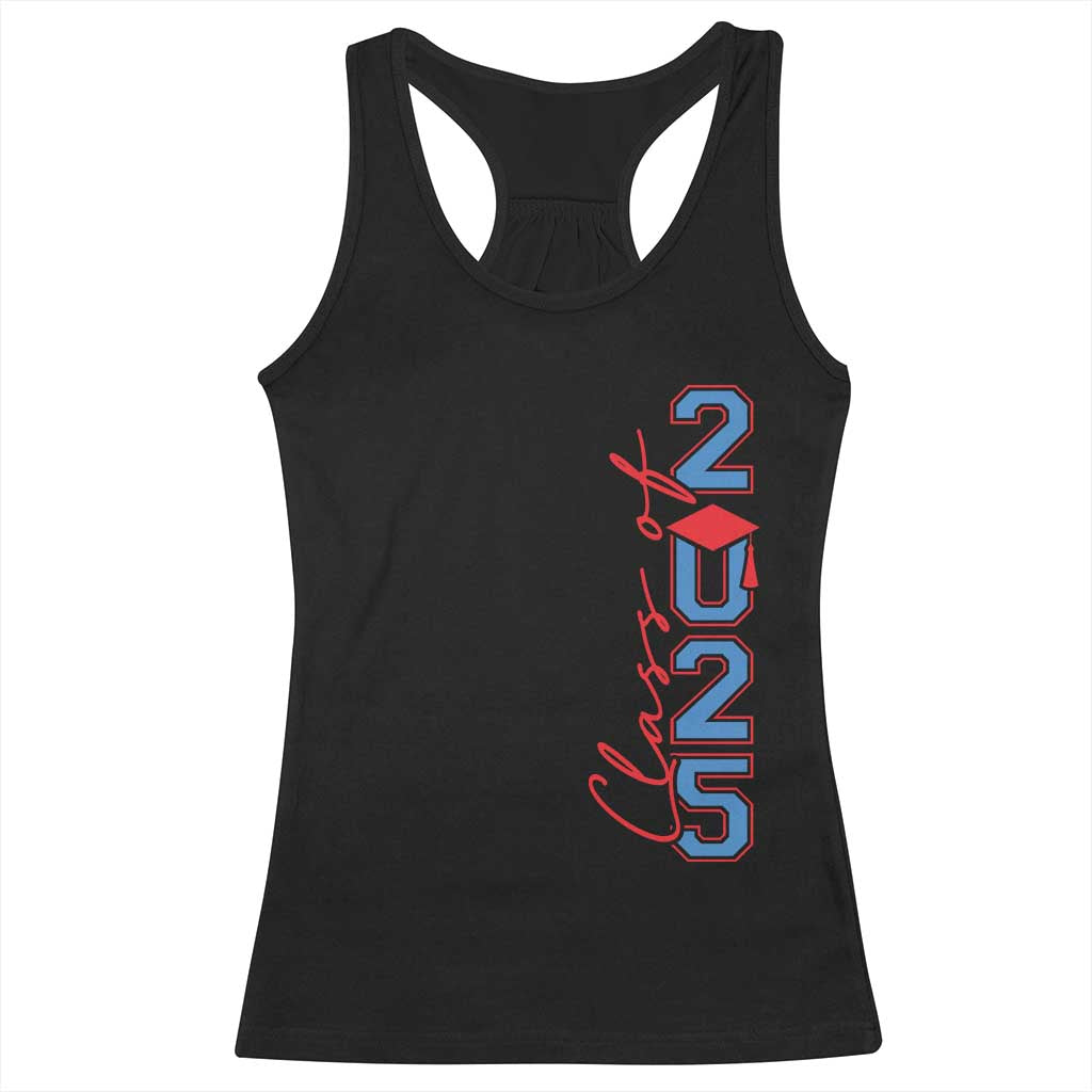 Graduation Class Of 2025 Racerback Tank Top TS09 Black Print Your Wear