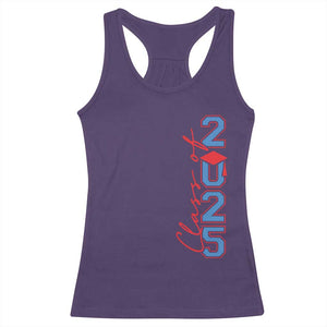 Graduation Class Of 2025 Racerback Tank Top TS09 Purple Print Your Wear