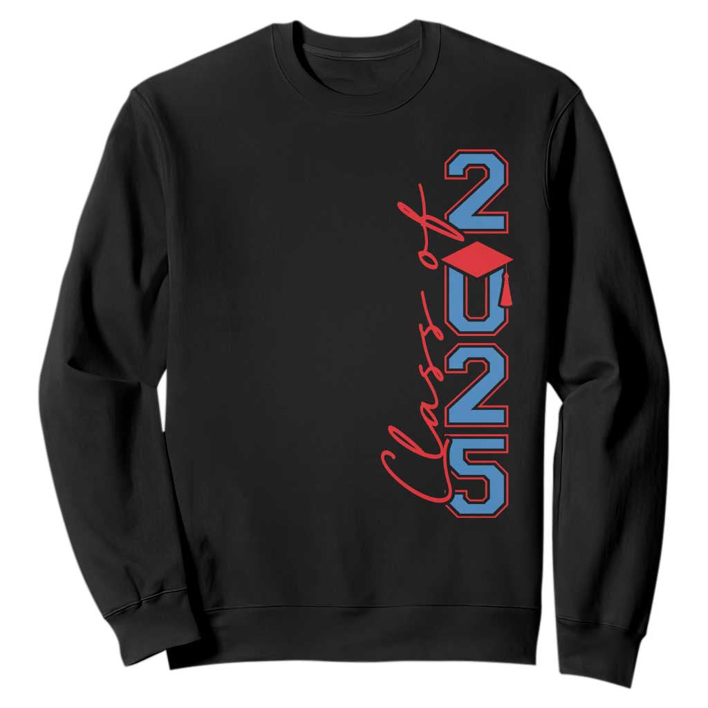 Graduation Class Of 2025 Sweatshirt TS09 Black Print Your Wear