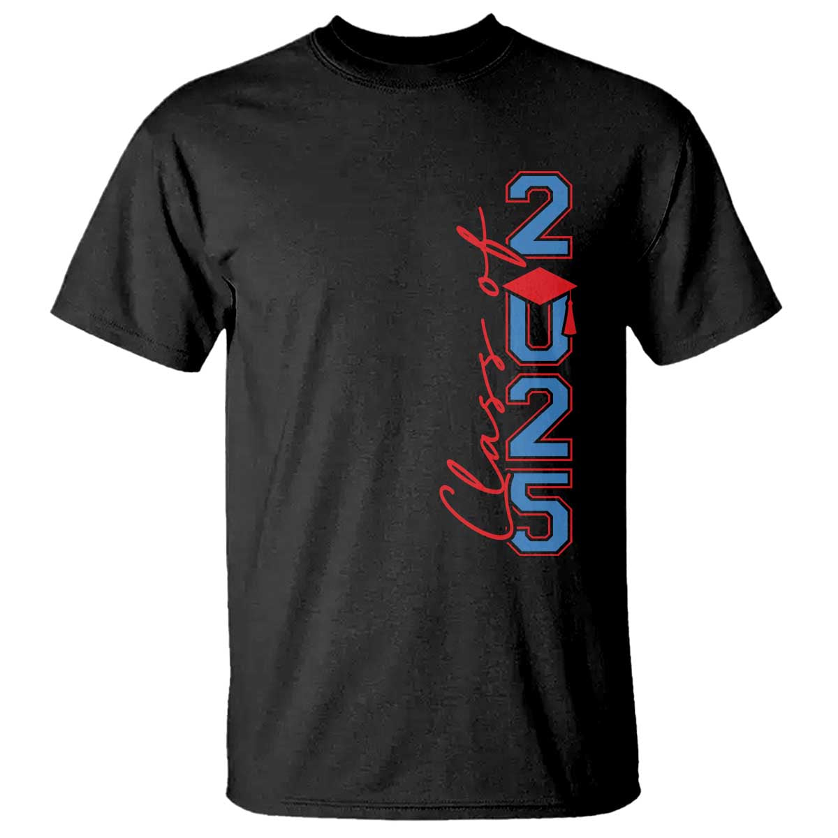 Graduation Class Of 2025 T Shirt TS09 Black Print Your Wear