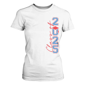 Graduation Class Of 2025 T Shirt For Women TS09 White Print Your Wear