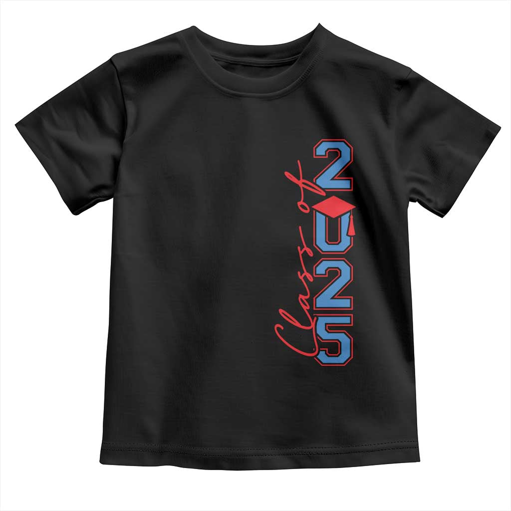 Graduation Class Of 2025 Toddler T Shirt TS09 Black Print Your Wear