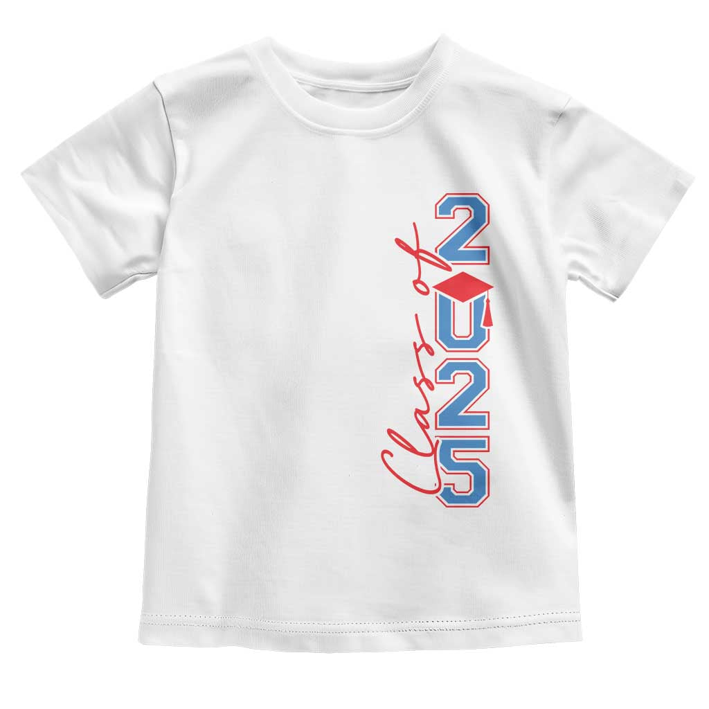 Graduation Class Of 2025 Toddler T Shirt TS09 White Print Your Wear