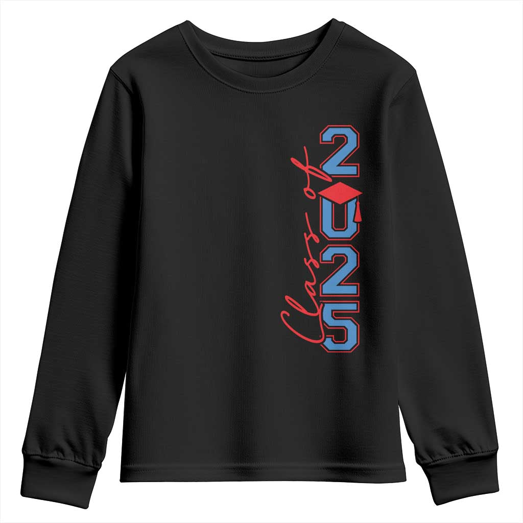 Graduation Class Of 2025 Youth Sweatshirt TS09 Black Print Your Wear