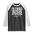 Retirement 2025 Raglan Shirt Retired Not My Problem Anymore TS09 Black White Print Your Wear
