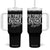 Retirement 2025 Tumbler With Handle Retired Not My Problem Anymore TS09 One Size: 40 oz Black Print Your Wear