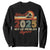 Retirement 2025 Sweatshirt Retired Not My Problem Anymore Retro TS09 Black Print Your Wear