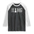 Her King Chess Couple Matching Raglan Shirt TS09 Black White Print Your Wear