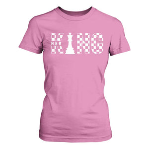 Her King Chess Couple Matching T Shirt For Women TS09 Azalea Print Your Wear