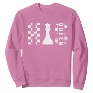 His Queen Chess Couple Matching Sweatshirt TS09 Azalea Print Your Wear