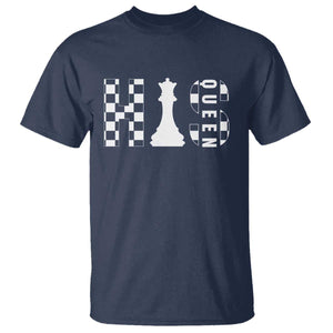 His Queen Chess Couple Matching T Shirt TS09 Navy Print Your Wear