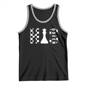 Couple Matching Chess His Queen Tank Top TS09 Black Athletic Heather Print Your Wear