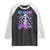 Funny Valentine's Day Raglan Shirt My Heart Pops For You Cute Death Grim Popcorn TS09 Black White Print Your Wear