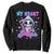 Funny Valentine's Day Sweatshirt My Heart Pops For You Cute Death Grim Popcorn TS09 Black Print Your Wear