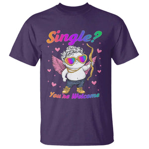 Funny Single You're Welcome T Shirt Rainbow LGBT Cupid TS09 Purple Print Your Wear