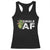 Funny Anti Valentine Racerback Tank Top Single AF Heart Cactus TS09 Black Print Your Wear
