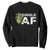 Funny Anti Valentine Sweatshirt Single AF Heart Cactus TS09 Black Print Your Wear