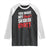 Funny Meme Valentine's Day Raglan Shirt You Make My Heart Skibidi Gyatt TS09 Black White Print Your Wear